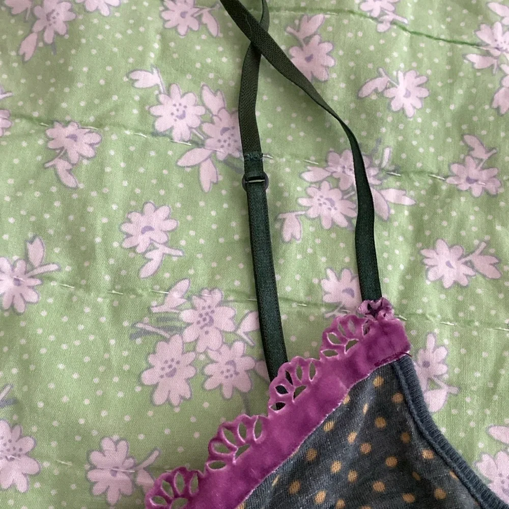 NWOT Free People embroidered tank - Picture 4 of 9